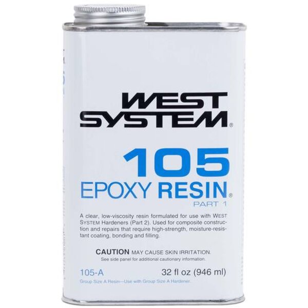 Pack resina epoxy West System 105/206 1,2KG