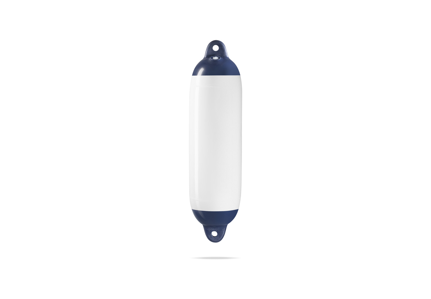 Defensa hinchable NDE-0 10x33 cm blanca/azul