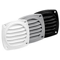 REJILLA VENTILACION BLANCA 85MM.