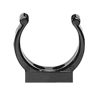 SOPORTE PINZA 50MM.NEGRO PLASTICO