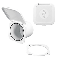 TAPA PARA DESCONECTADOR EMPOTRAR -BLANCO-