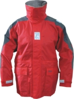 CHAQUETA SAILING S ROJA/GRIS