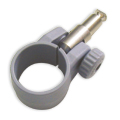 CHUMACERA 35MM.CON PIN INOX.GRIS