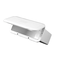 GUANTERA C/TAPA 104x235x165mm BLANCA