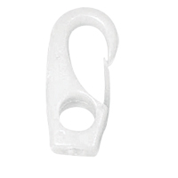 MOSQUETON 4MM.NYLON BLANCO