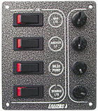 PANEL CONTROL SP4 ON-OFF INOX.
