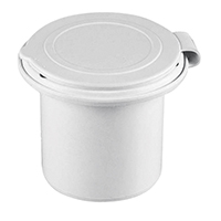CONTENEDOR REDONDO C/TAPA PARA DUCHA