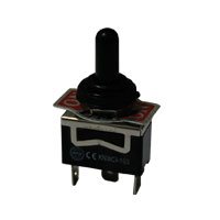 INTERRUPTOR ON-OFF-(ON)C/GOMA 12/24V.
