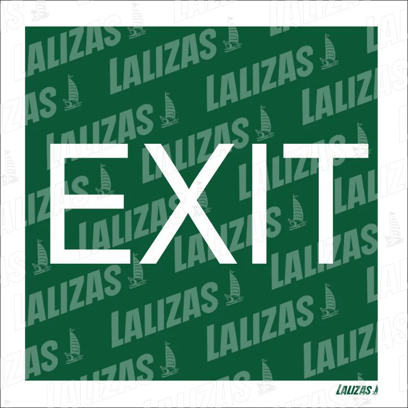ADHESIVO: SALIDA EXIT IMO