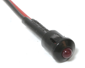 PILOTO LED ROJO MULTIUSO 12/24V.