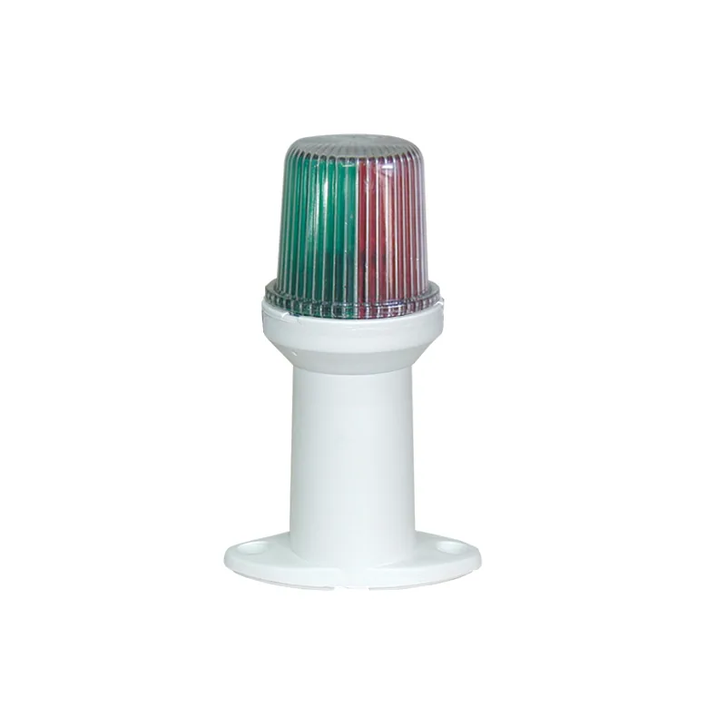 LUZ NAV.TRICOLOR FIJA 16CM.BASE BLANCA