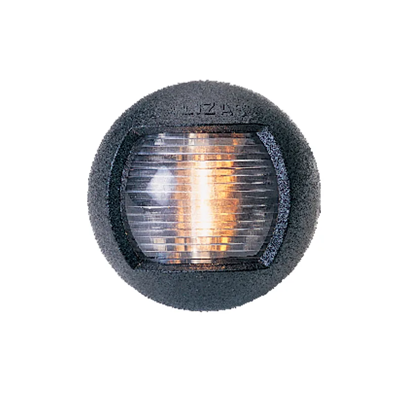 LUZ NAV.POPA-ALCANCE REDONDA NEGRA