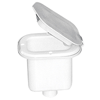 CAJA PARA DUCHA RECTANGULAR BLANCA
