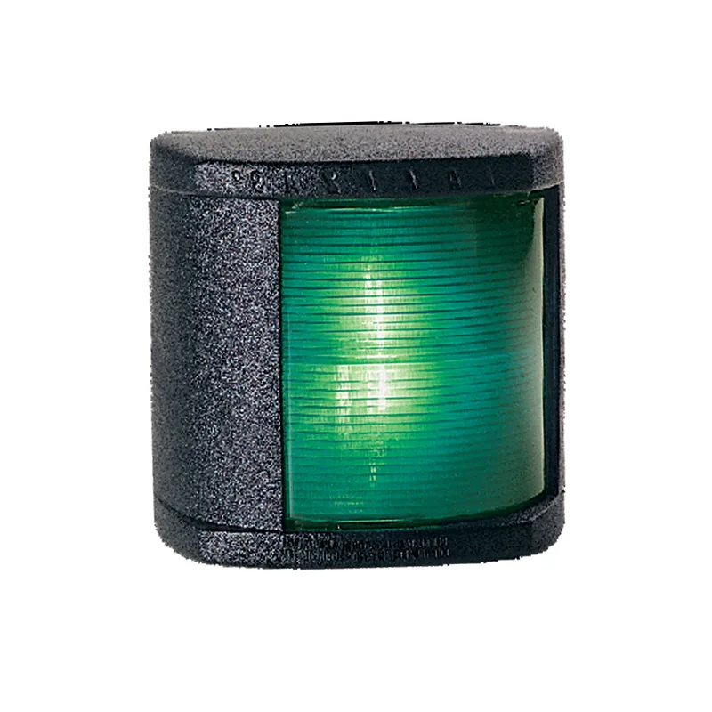 LUZ NAV.ESTRIBOR VERDE -20M.CARCASA NEGRA