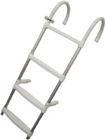 ESCALERA BAÑO 4 PELDAÑOS ALUMINIO