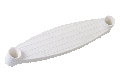 PELDAÑO PARA TUBO ESCALERAS DE 25MM.BLANCO*