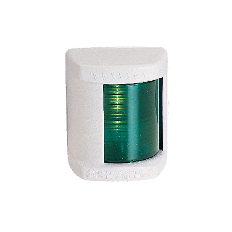 LUZ NAV.ESTRIBOR VERDE -12M.CARCASA BLANCA
