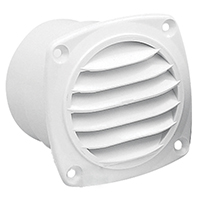 REJILLA VENTILACION REDONDA -BLANCA-