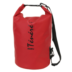 BOLSA ESTANCA TENERE 15L.ROJA C/HOMBRERA