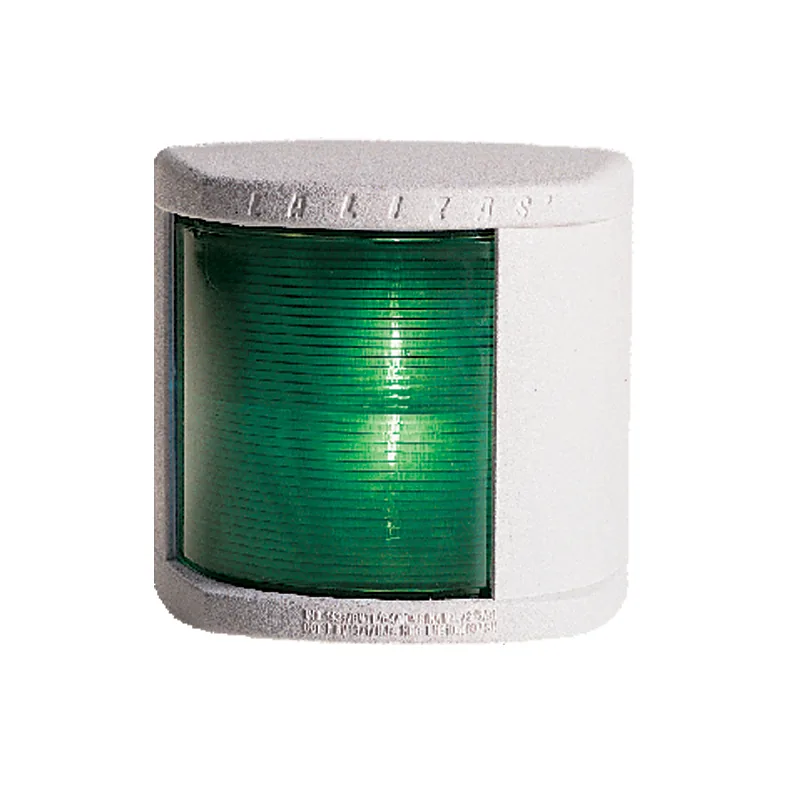 LUZ NAV.ESTRIBOR VERDE -20M.CARCASA BLANCA