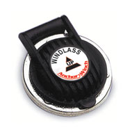 PULSADOR PIE MOLINETE CON TAPA -NEGRO- (PAR.)