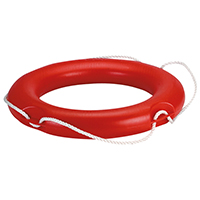 ARO SALVAVIDAS 56CM. -NARANJA-
