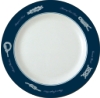 PLATO DE POSTRE "EXCLUSIVE" x6PIEZAS