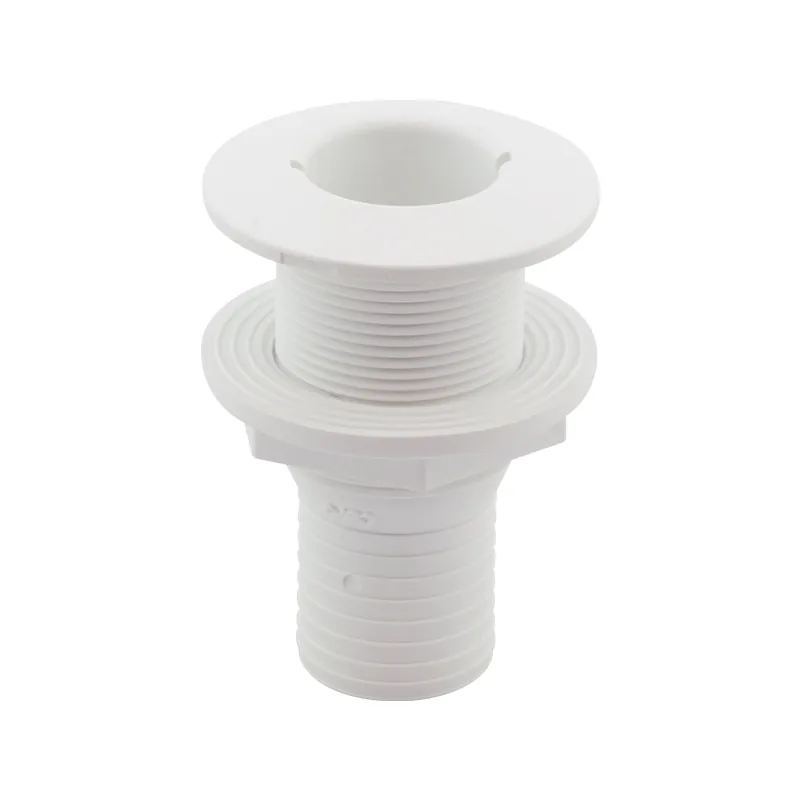 PASACASCO ROSCA 1 1/2" TUBO 40MM.BLANCO