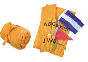 SET BANDERAS COD.INTERNACIONAL 20x30 (40PZ.)