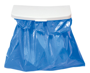 SOPORTE PARA BOLSA BASURA -BLANCO-