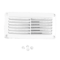 REJILLA PLASTICA 206x106MM. BLANCA