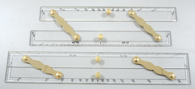 REGLA PARALELA 38CM.15"  LALIZAS