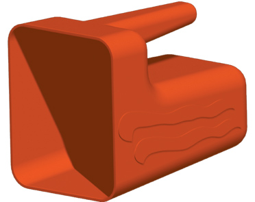 ACHICADOR 2,5 LITROS PLASTICO NARANJA