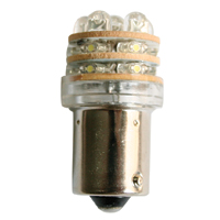 BOMBILLA 18 LEDS 12V.BA15S COOL WHITE