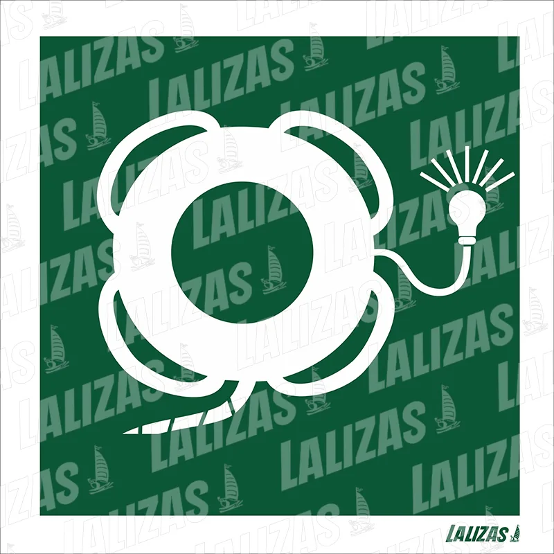ADHESIVO: ARO CON LUZ Y RABIZA IMO