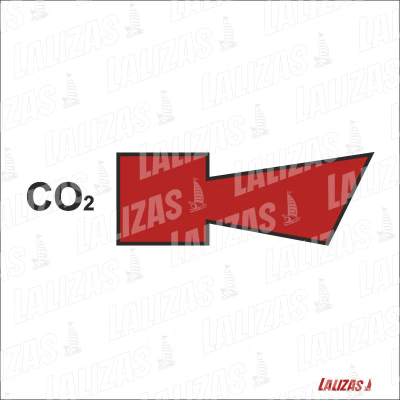 ADHESIVO: SIRENA ALARMA CO2 IMO