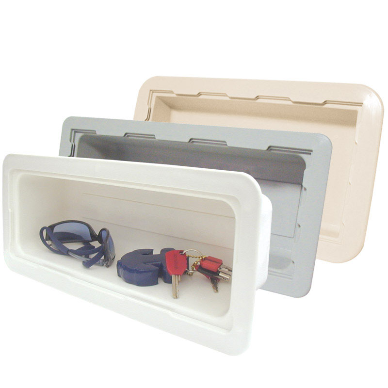 Storage box 545x245x121 mm, white