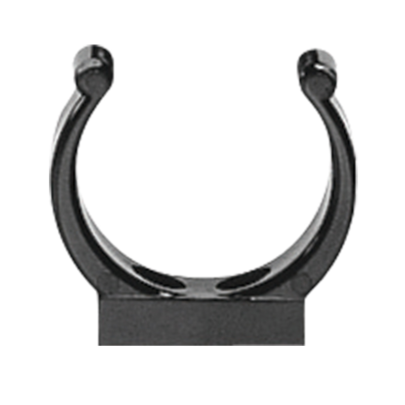 Pince-support nylon 10 mm, noire
