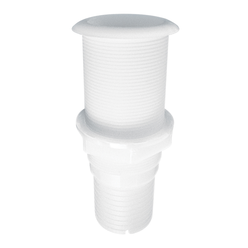 Plastic skin fitting 1 1/2", white