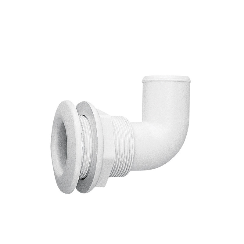 Passe-coque coudé 90° nylon 1 1/2"