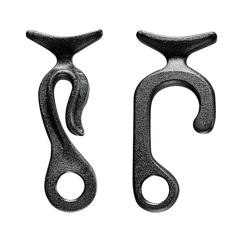 Clip pare-battage x1, noir