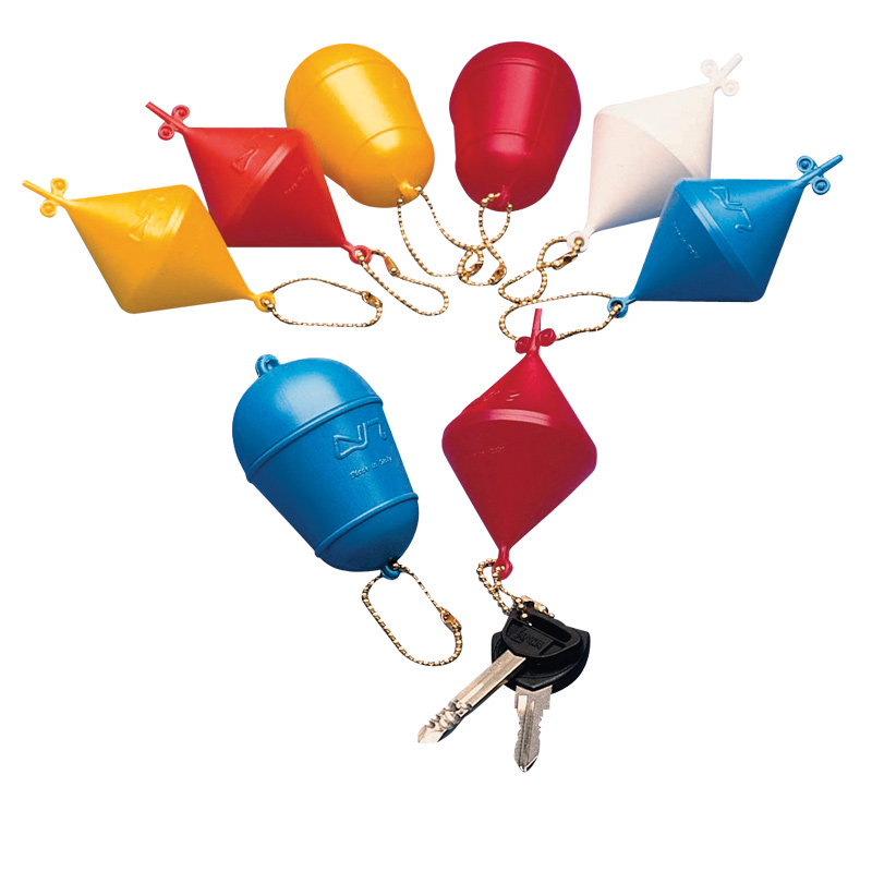 Porte-clés flottant, coloris assortis