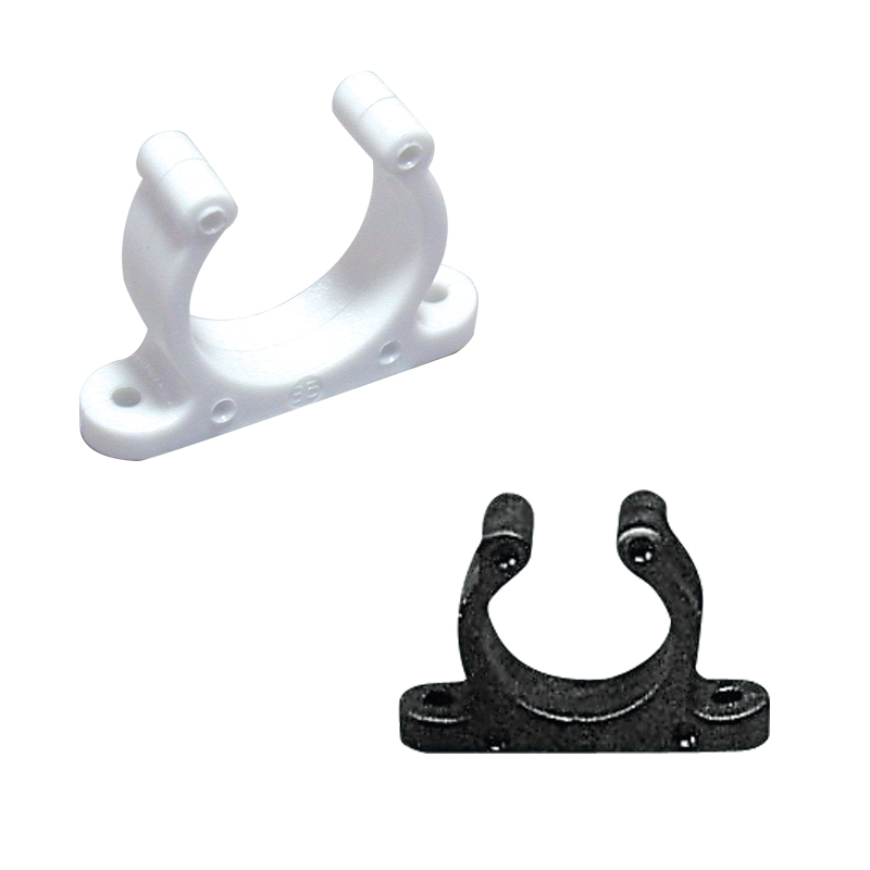 Pince-support nylon 40 mm, noire