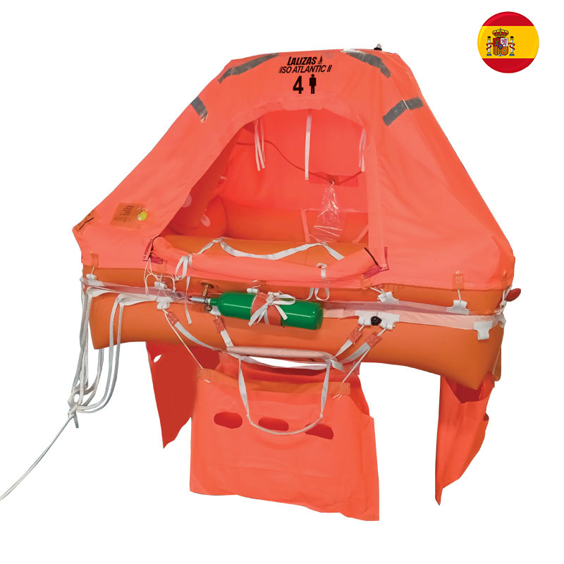 Radeau de survie ISO Atlantic II, 6 personnes, sac