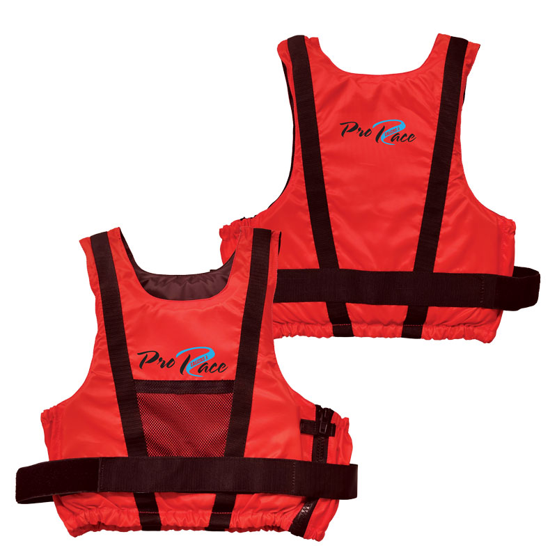 Pro Race buoyancy aid 45 N, 40-70 kg, ISO 12402-5, red