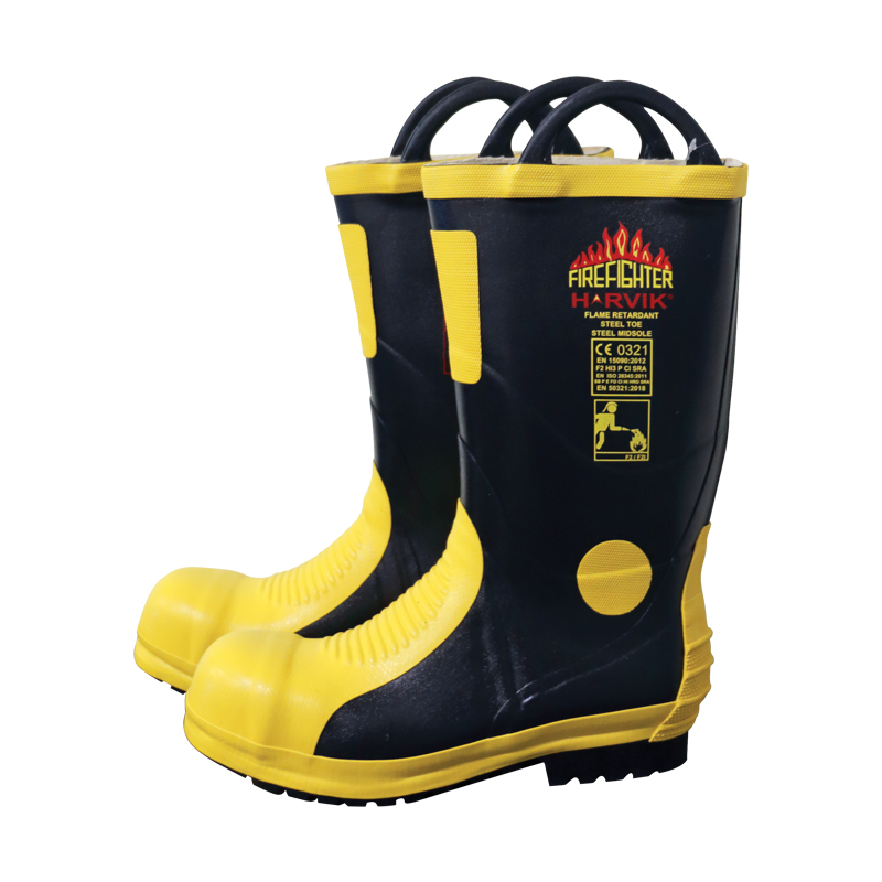 Bottes de pompier, pointure 45/46, SOLAS/MED
