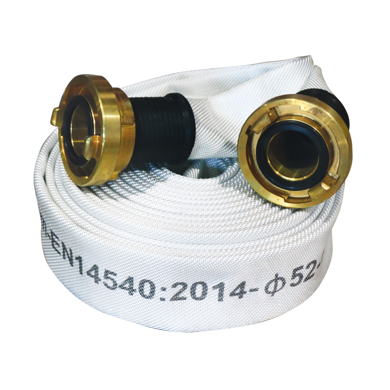 Tuyau d'incendie 38 mm x 15 m avec raccords