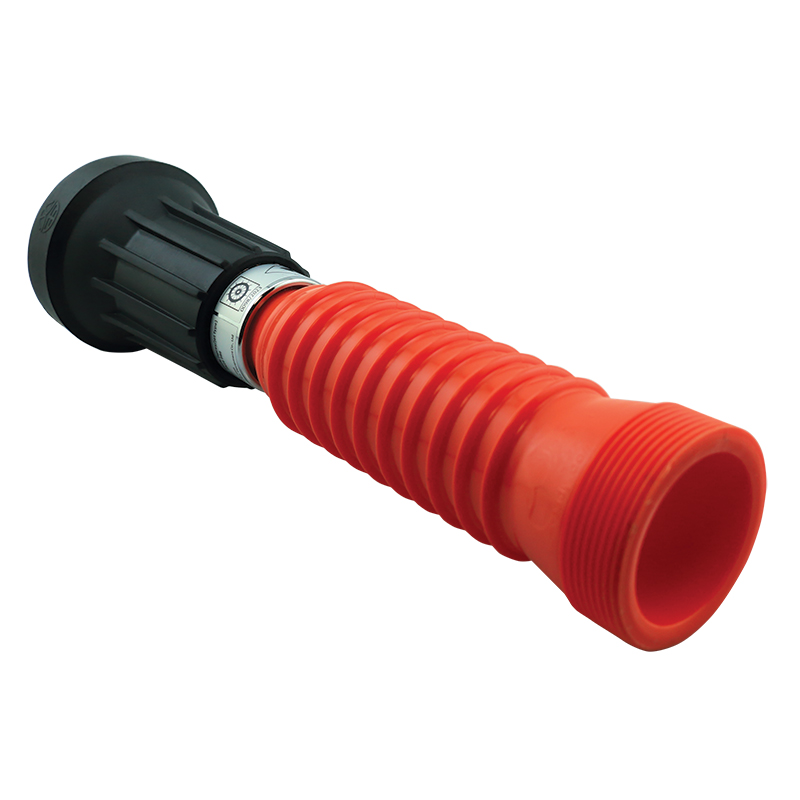 Three-position hose nozzle 16 mm, SOLAS/MED