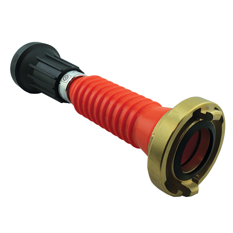 Fire nozzle with coupling