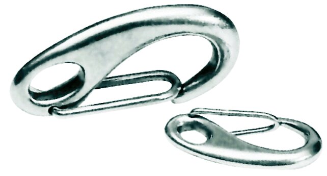 Mosqueton inox. 70 mm.
